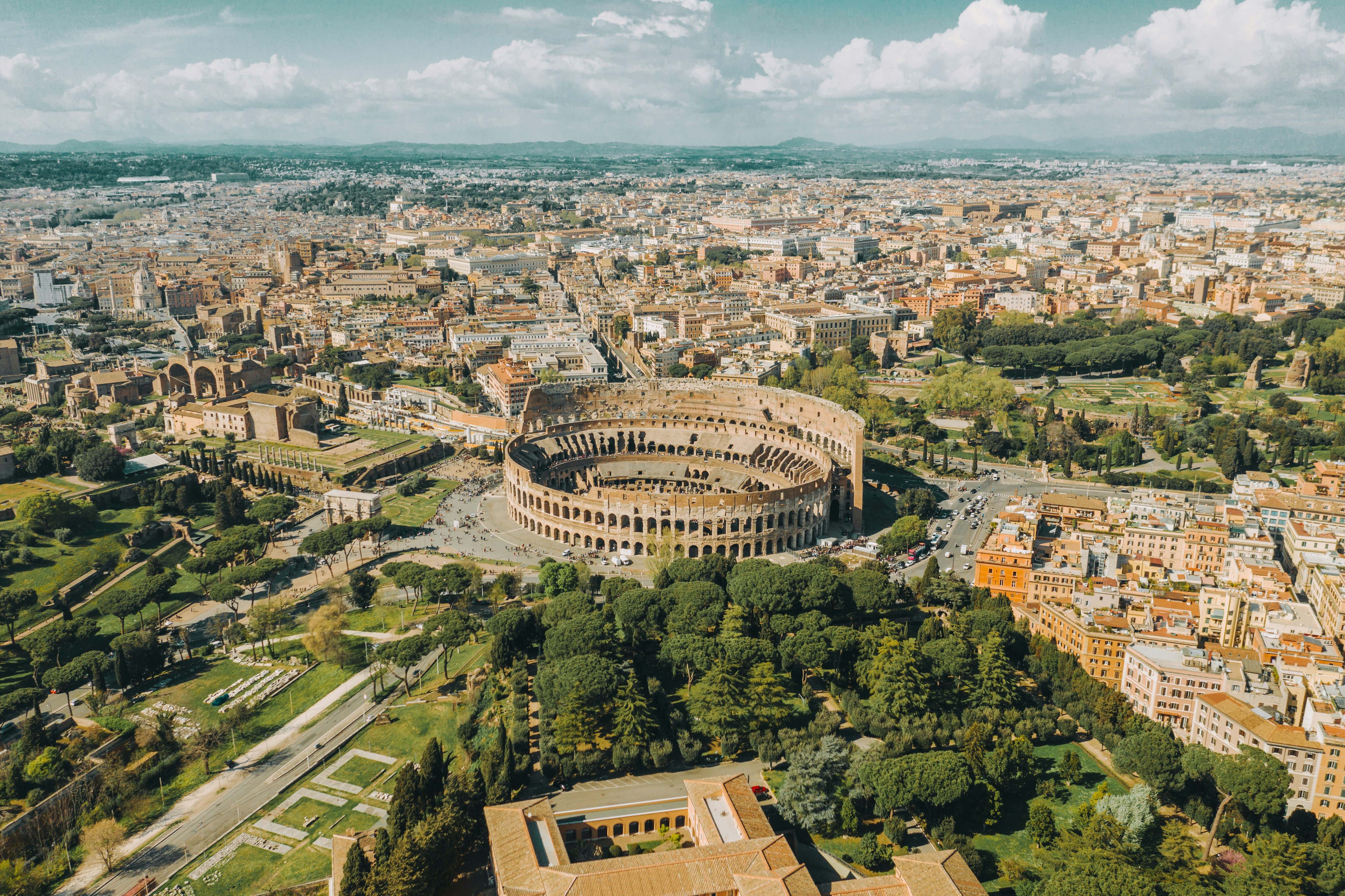 Wonders of Rome website project